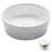 KRAUS Viva™ Thin Ceramics Vessel Bathroom Sink with Pop-Up Drain