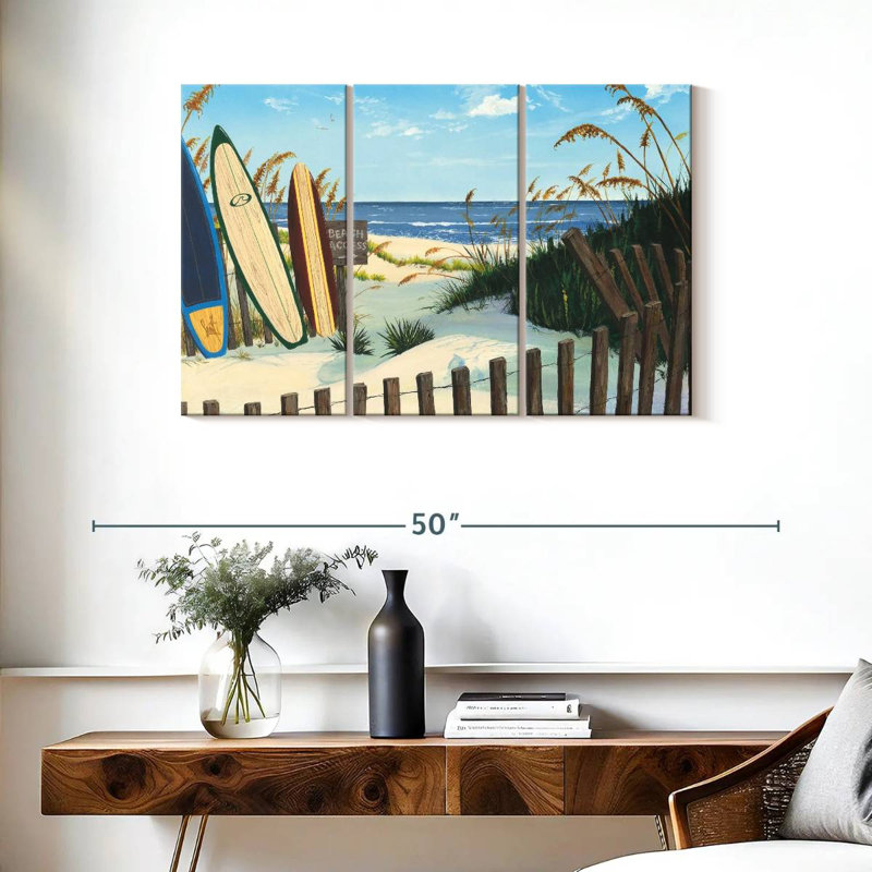 Accès à la plage Gillard, H 24 po x l 38 po