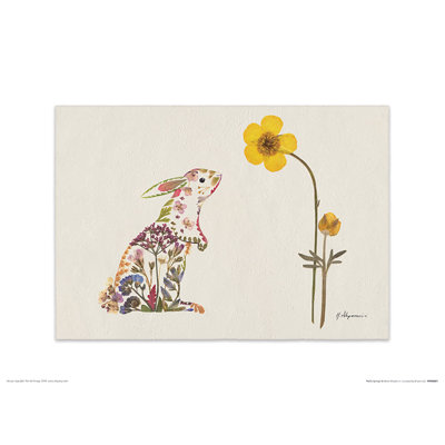 Hello Spring by Helen Ahpornsiri - No Frame Painting