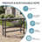 3-Piece Outdoor Rectangular HDPE Counter Height Patio Bar Set-1671552252