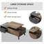 Lift Top Coffee Table with Storage
