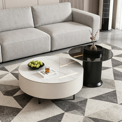 Ensemble de tables basses simples en ardoise