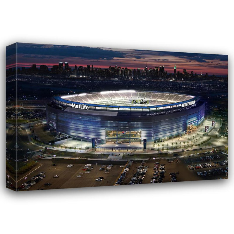MetLife Stadium, H 34 po x l 48 po