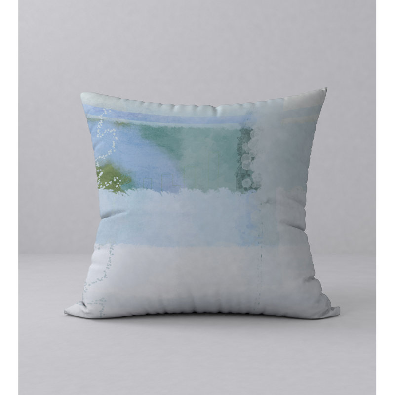 Housse de coussin carrée en forme de fierté et insert Eliott, H 24 po x l 24 po