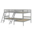 L-Shaped Bunk Bed With Ladder-1904351953