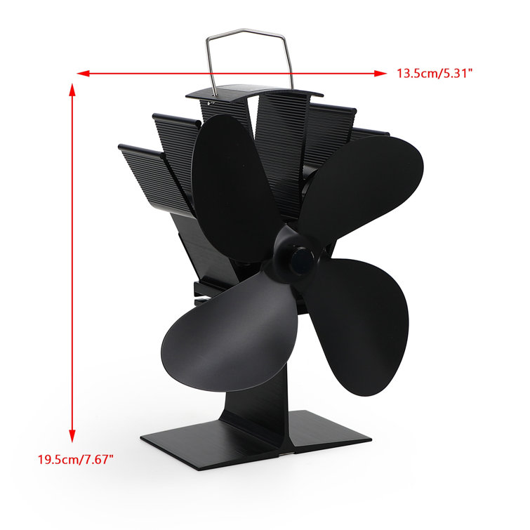 Symple Stuff Giang Heat Powered Stove Fan | Wayfair
