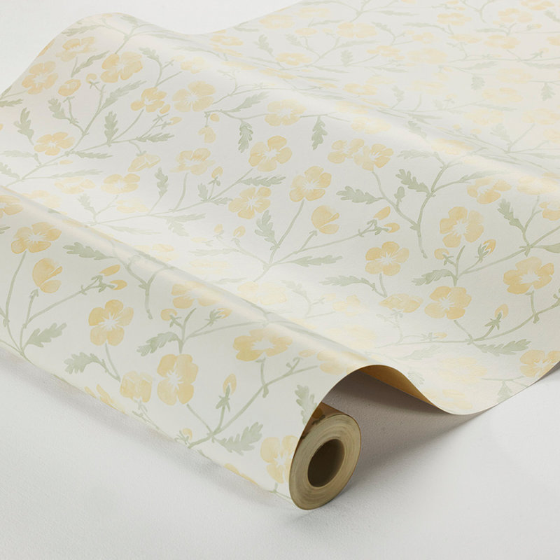 Boråstapeter Mira Wallpaper, Yellow