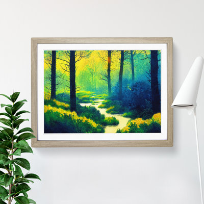 Summer Forest Watercolour Vol.1 - Single Picture Frame Painting