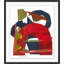 Juxtaposed 4 Framed Painting
