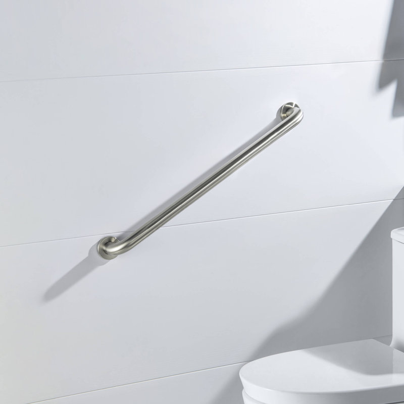 26.38'' Bath Safety Grab Bar, Silver