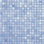 Petunia 2 5/8" x 5/8" Iridescent Glass Mosaic