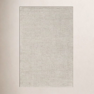 Hand-Tufted Striped Wool Rug