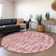 Premium Machine Washable Prisco Blush Rug