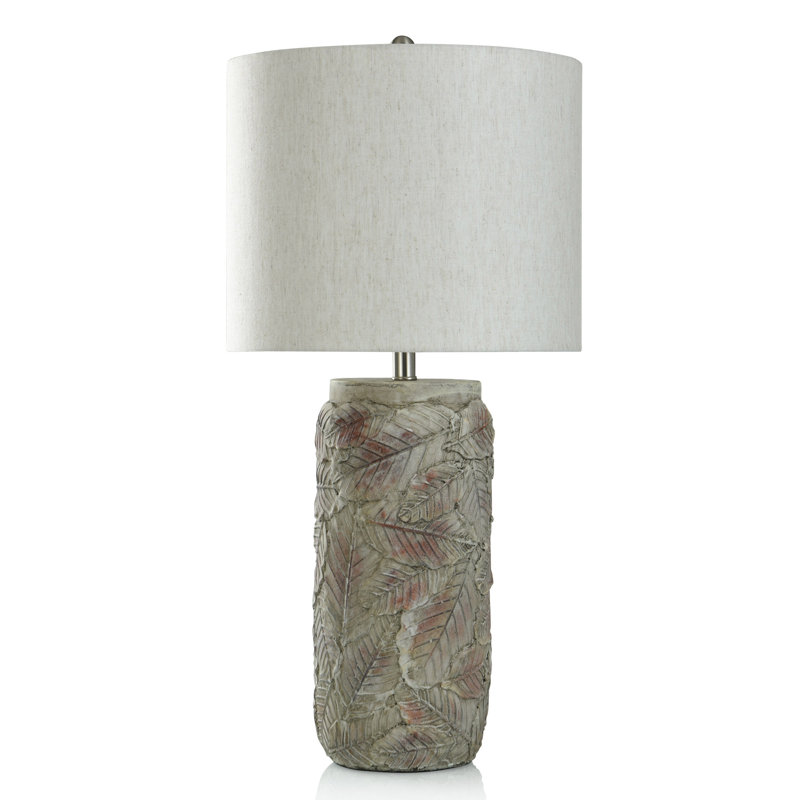 Lampe de table 30,75 po crème d'érable
