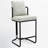 Cindina 26'' Boucle Counter Stools With Backrest & Metal Frame, Modern Upholstered Bar Chairs For Kitchen Island-115464522