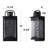 Black Motion Sensor Dusk To Dawn Outdoor Wall Lantern Sconce With Bubbled Water Glass (2-pack)