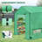 8 x 8 Heavy-duty Walk-in Hobby Greenhouse with Zippered Doors, Mesh Windows-119617697