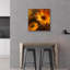  «Golden Gerbera 4» par Art Licensing Studio, art mural en verre acrylique-1613636954