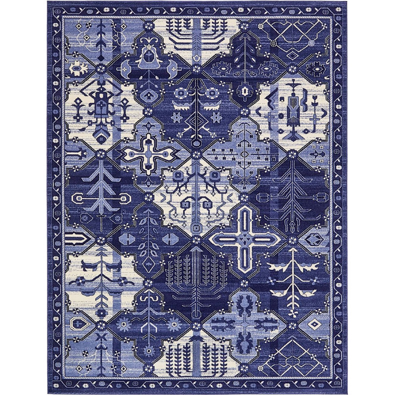 Abdurraheem Oriental Indoor Rug, Rectangle 4' x 6'
