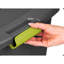 Sac de rangement en plastique empilable avec couvercle et roulettes, gris-62067705