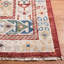 Oriental Hand Knotted Wool/Cotton Oriental Rug in Beige/Red/Blue-1545524632