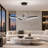1-Light Dimmable Integrated LED Chandelier