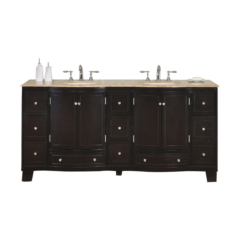 Ensemble de meuble-lavabo double 72 po Camdyn