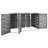 Metal Triple Bin Store-957441832
