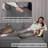 Linen Modular Sectional Sofa L Shaped Extra Deep Seats Couch  with Storage Ottomans-1608029887