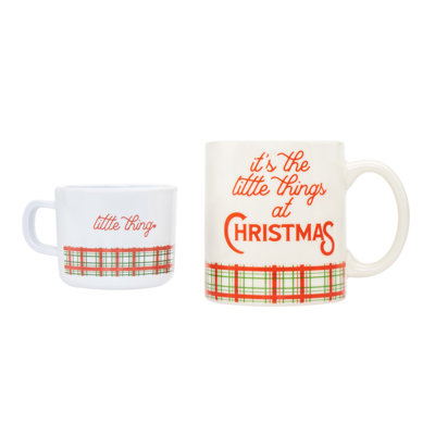 Christmas Adult & Kid Mug Set