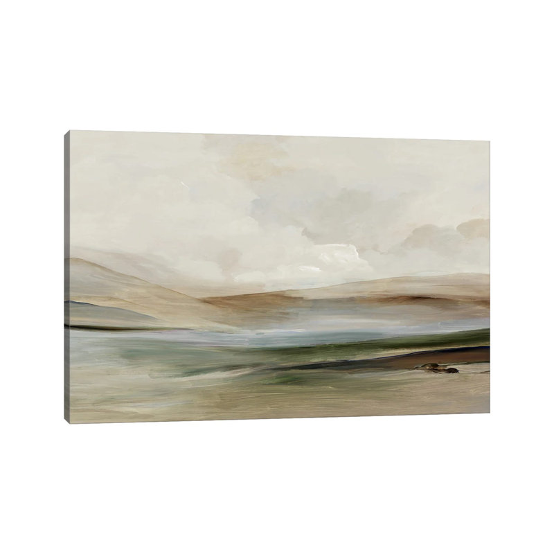 Echoes of Solitude - Wall Art Print - Wrapped Canvas, 32" H x 48" W