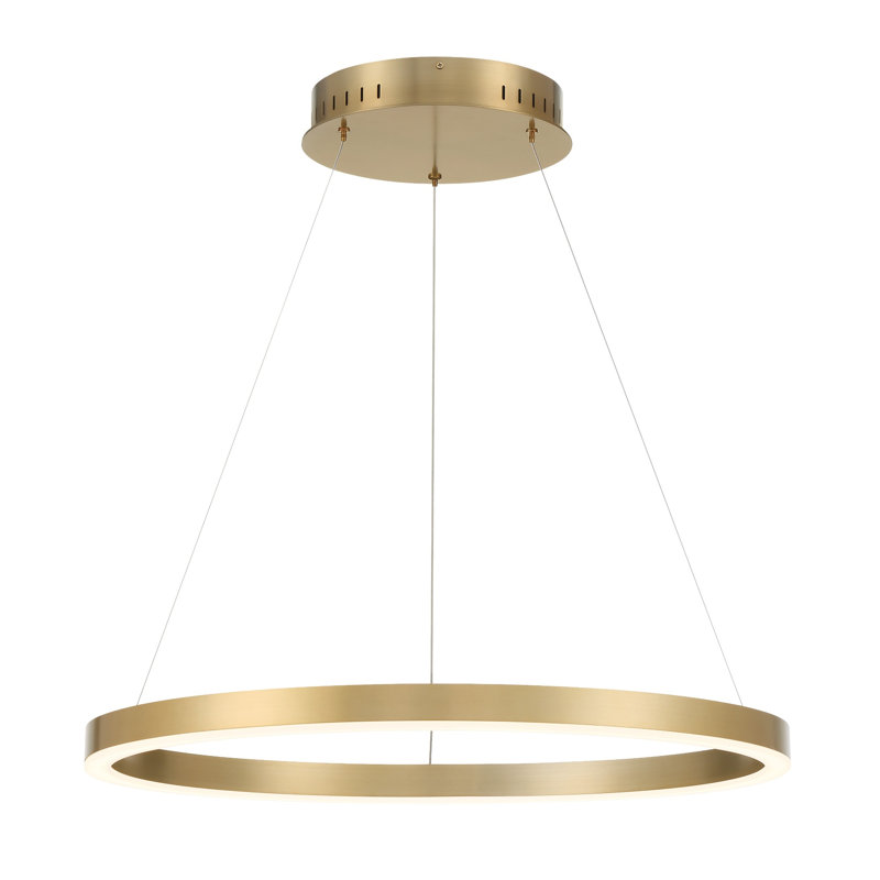Lustre rond à DEL de 28 po Spunto