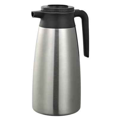 Stainless Vacuum Insulated 8 Cup Decanter with Brew Thru Lid
