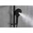 Handheld Shower With 59-inch Hose And 28-inch Slide Bar, Matte Black Shade, Stainless Steel Constructed, Adjustable To Meet Your Showering Desires, Strong Water Flow Capacity, Nozzles For Smooth
