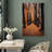 Autumn Fall " Orange Autumn Garden Path Nature Forest Trees "-99142074-99142072