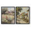 «Vintage Landscape LXIV», impression giclée sur cadre - ensemble de 2-973255417-973255419