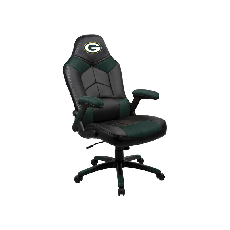 NFL Oversized Gaming Chair, Green/Black and Green Bay Packersand