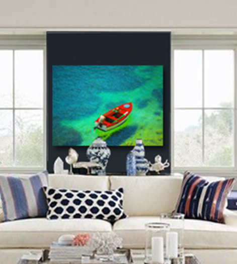 Shallow Shores Print, 30" H x 40" W x 2.5" D