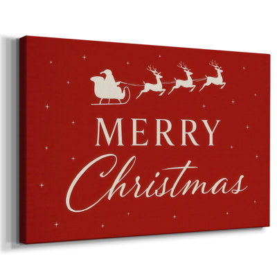 Holly-Red Promise of Evergreen-Premium Gallery Wrapped Canvas