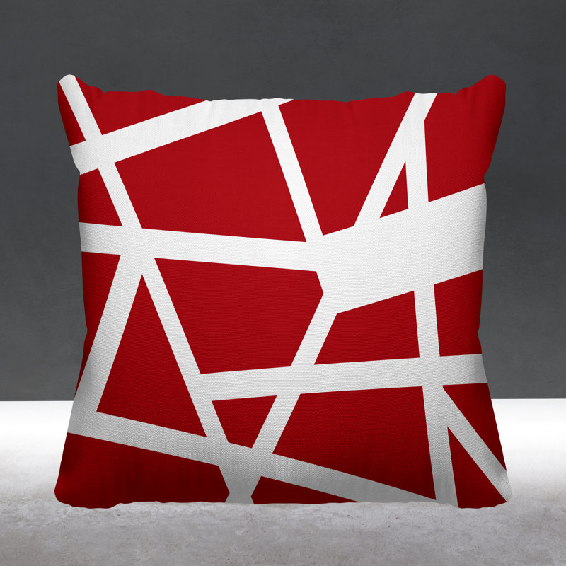 Coussin Townsend, Rouge, L 15 po x H 15 po