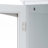 63" Tall Bathroom Storage Cabinet With Glass Doors-1478578356