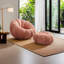 Chaise berçante moderne avec repose-pieds-103236454