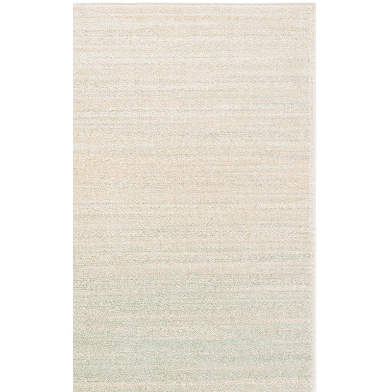 Haileyjo Performance Solid Color Rug, Runner 2'6" x 8'