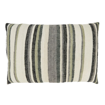 Amiyah Collection Striped Cotton Pillow Cover
