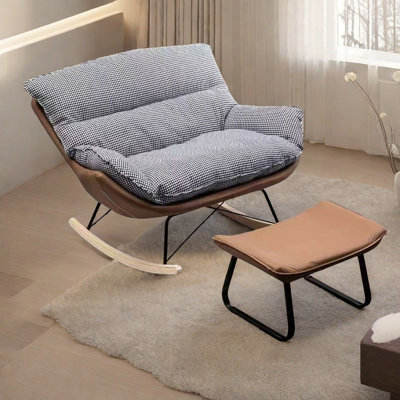 Chaise berçante moderne et simple pour la maison