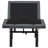 Weston Twin XL Dual-Motor Massage Adjustable Bed Base in Black and Grey