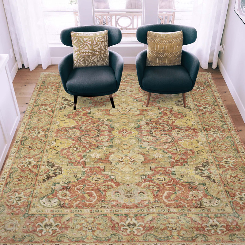 Oriental Area Rug, Rectangle 9' x 12'