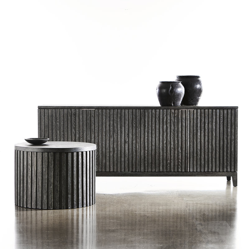 Menton Solid Wood End Table