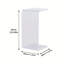 Modern C-Shaped Acrylic End Table, Luxury Transparent Sofa Side Table & Nightstand, Versatile Accent Piece for Living Room & Bedroom-115101510