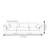 Modern Simple White Sofa-104615391